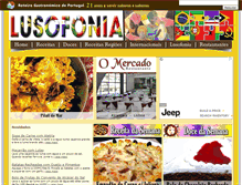 Tablet Screenshot of gastronomias.com